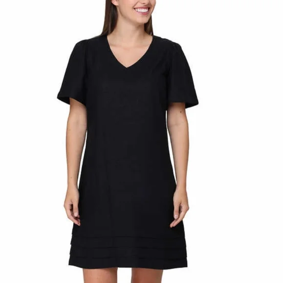 Nicole Miller | Dresses | Nicole Miller Ladies Linen Blend Shift Dress |  Poshmark